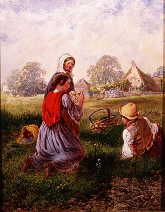 Picking Flowers — Alfred H. Green