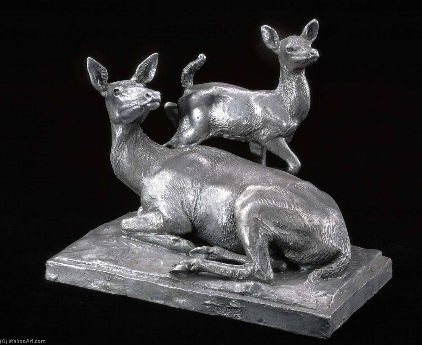 Doe And Fawn — Anna Vaughn Hyatt Huntington