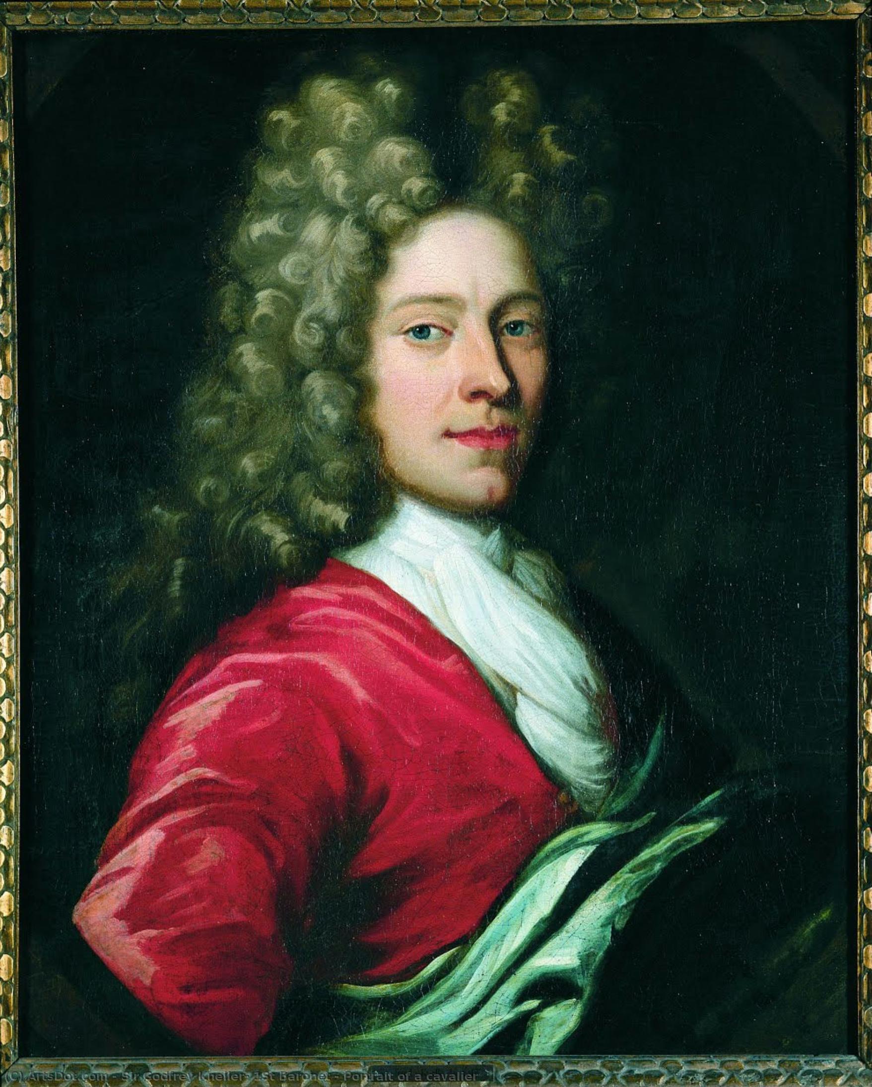 Portrait Of A Cavalier — Sir Godfrey Kneller, 1st Baronet
