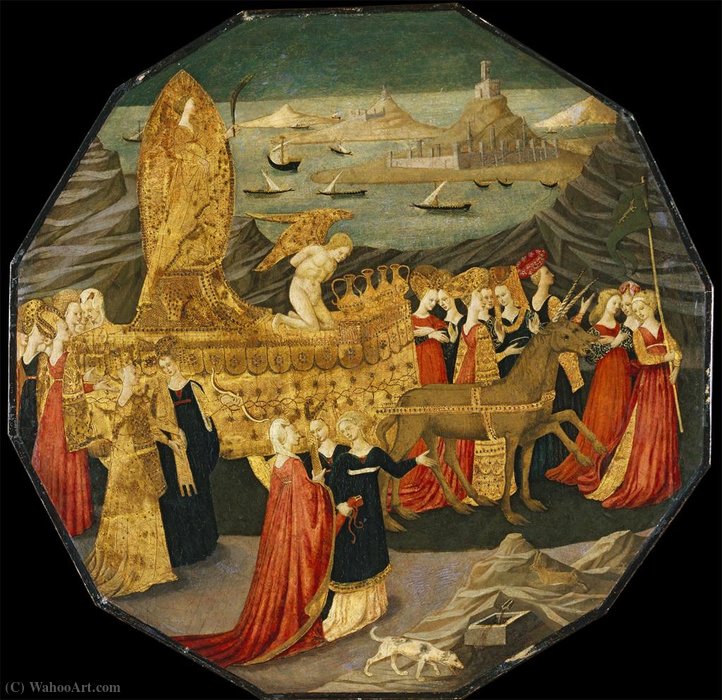 The Triumf Of Chastity — Apollonio Di Giovanni