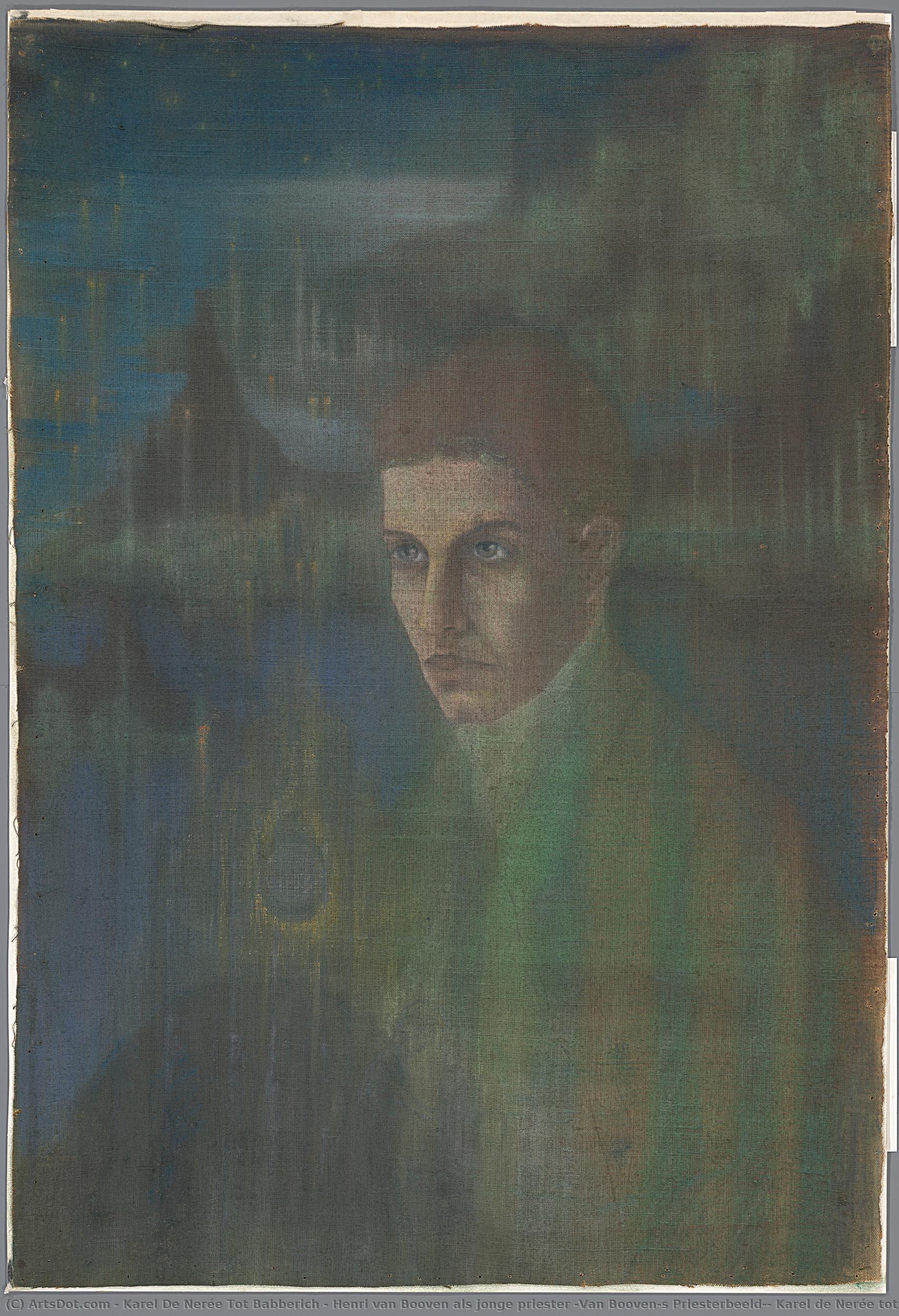 Henri Van Booven Als Jonge Priester (van Booven’s Priesterbeeld), Karel De Nerée Tot Babberich, 1900 - 1901 — Karel De Nerée Tot Babberich