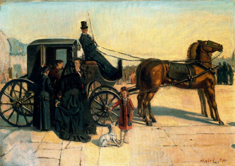 Carriage In Madrid — Ferdinand Hodler