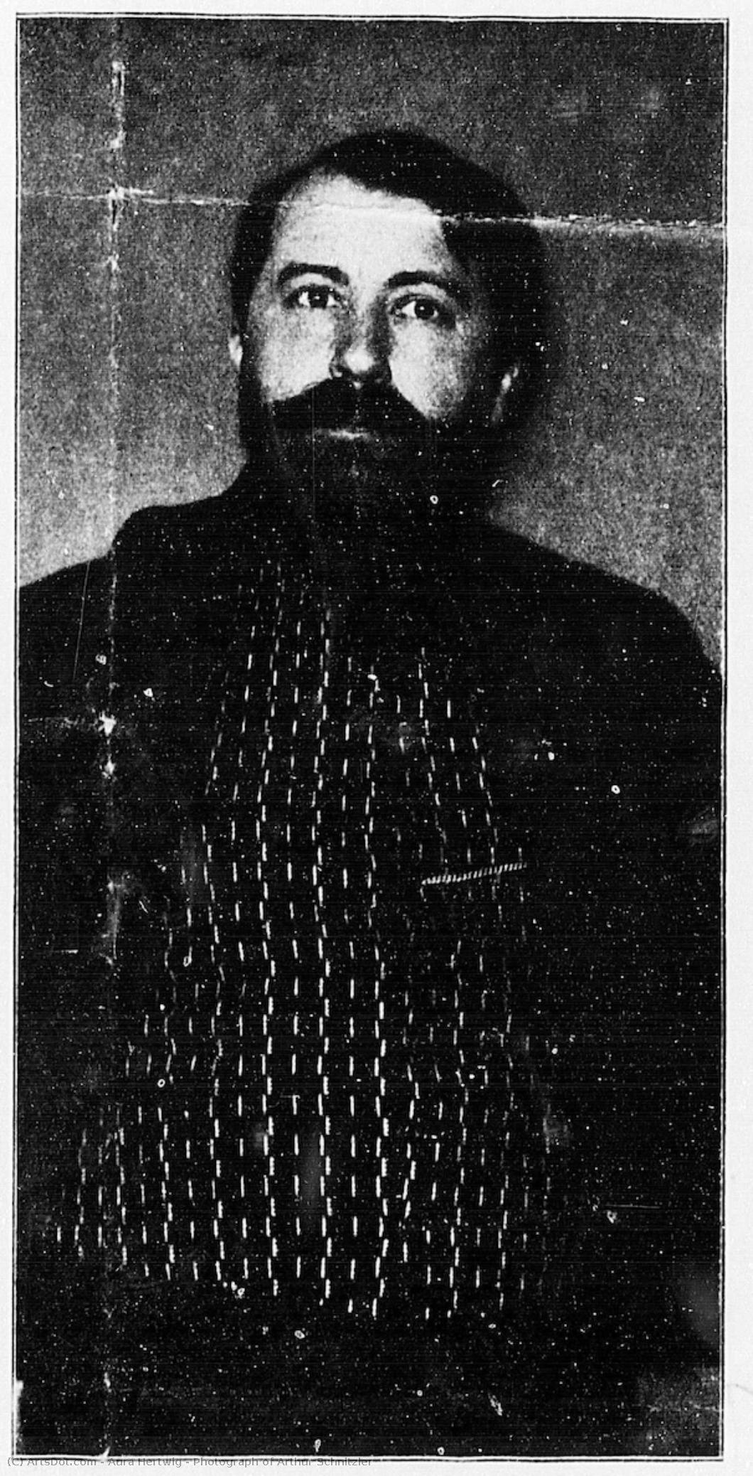 Photograph Of Arthur Schnitzler — Aurelie Antoinette Paschke