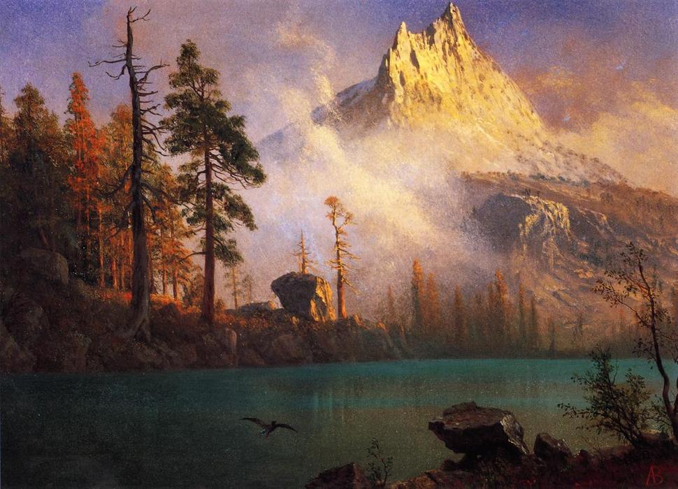 Mountain Lake — Albert Bierstadt