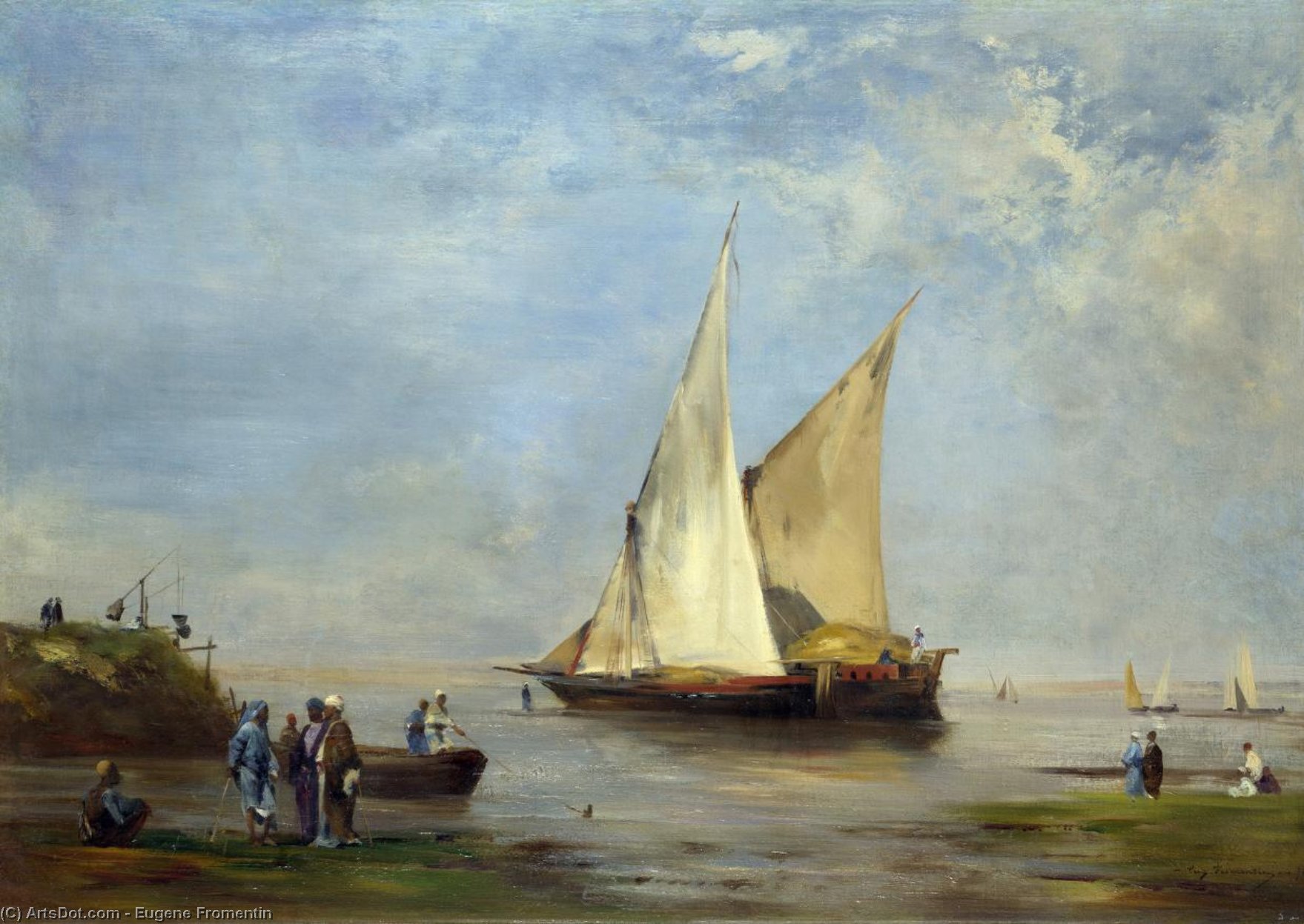 Les Bords Du Nil — Eugène Fromentin
