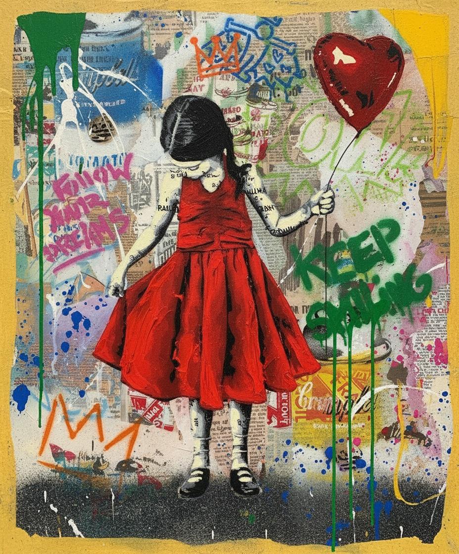 Crimson Echoes In A Fragmented World: A Singular Study Of Nostalgia And Chaos — Laurent Caron