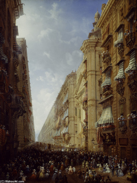 Fronleichnam In Turin — Carlo Bossoli