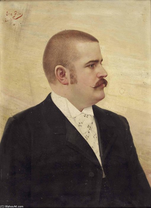 Portrait Eines Herrn — Otto Pilny