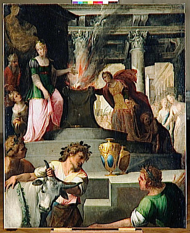 Sujet Inconnu, Dit Sacrifice Antique — Toussaint Dubreuil