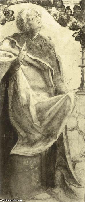 Study Of An Apostle — Matthias Grünewald