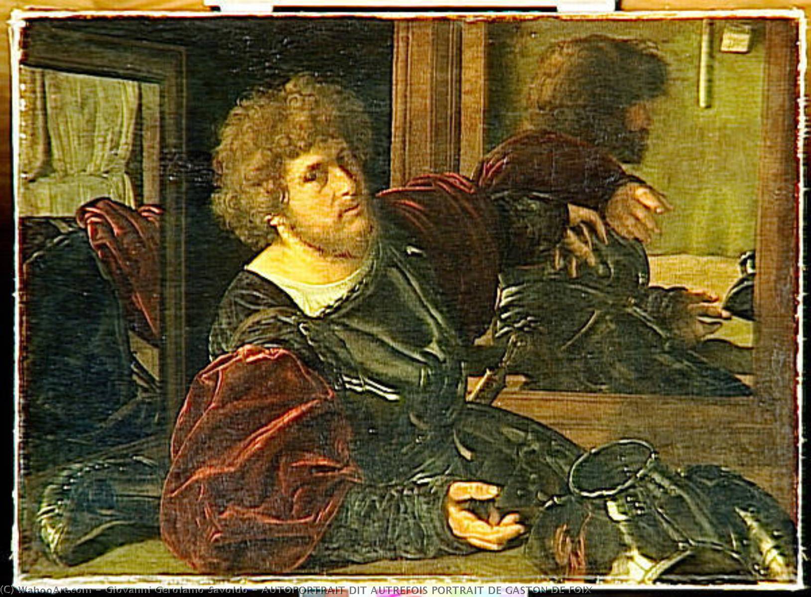 Autoportrait Dit Autrefois Portrait De Gaston De Foix — Giovanni Girolamo Savoldo