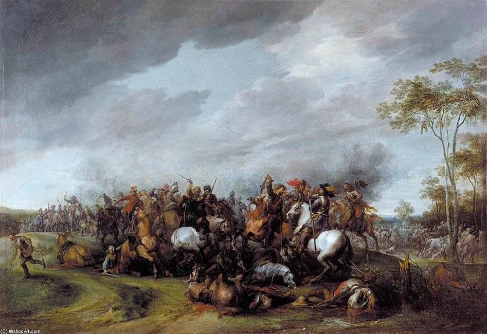 A Cavalry Engagement — Pieter Snayers
