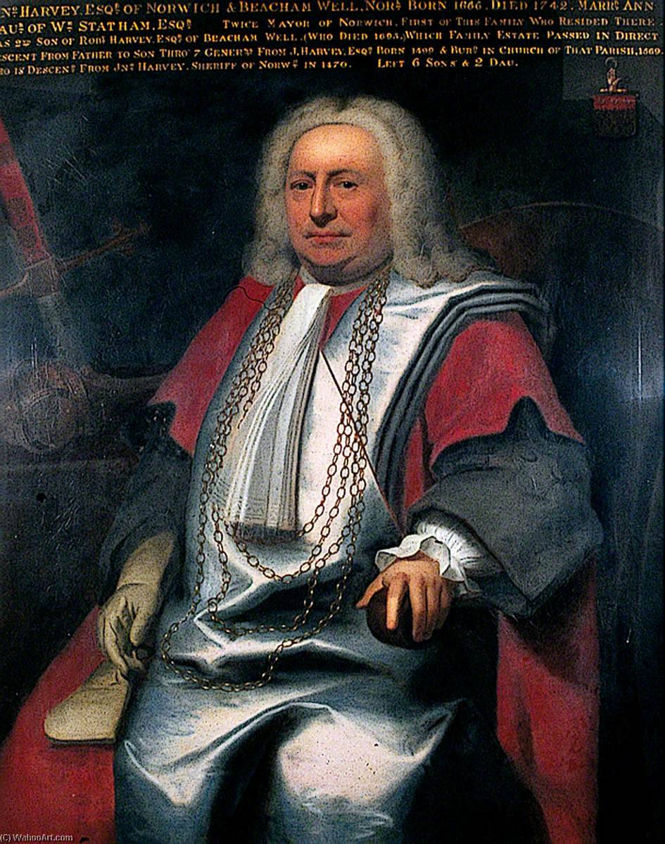 John Harvey (1666–1742), Mayor Of Norwich (1727) — John Theodore Heins Senior