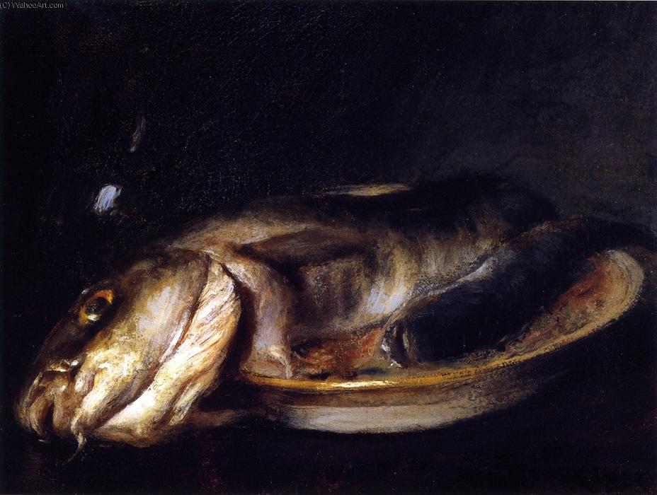 Fish On A Plate — William Merritt Chase