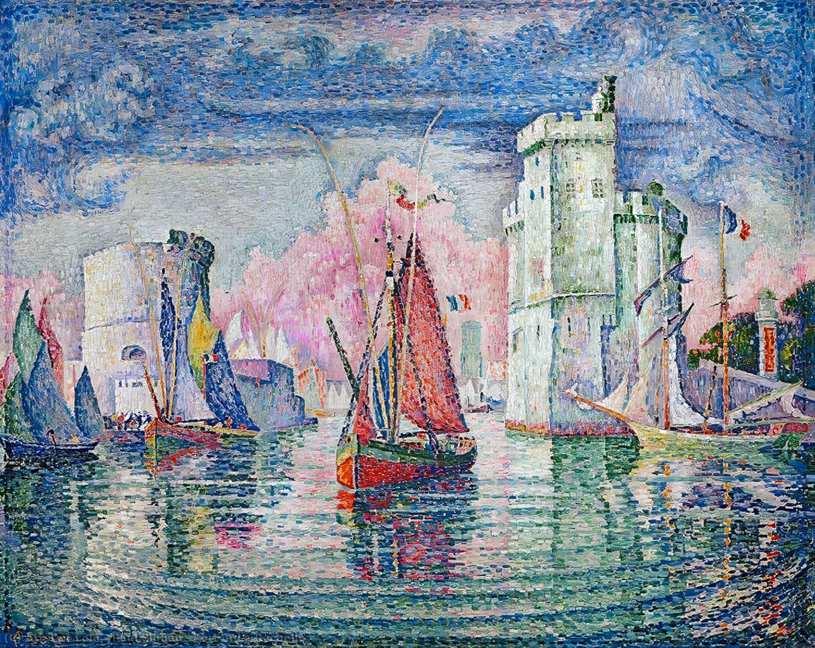 Port Of La Rochelle — Paul Signac