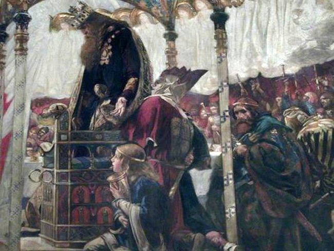 Quest For The Holy Grail — Edwin Austin Abbey