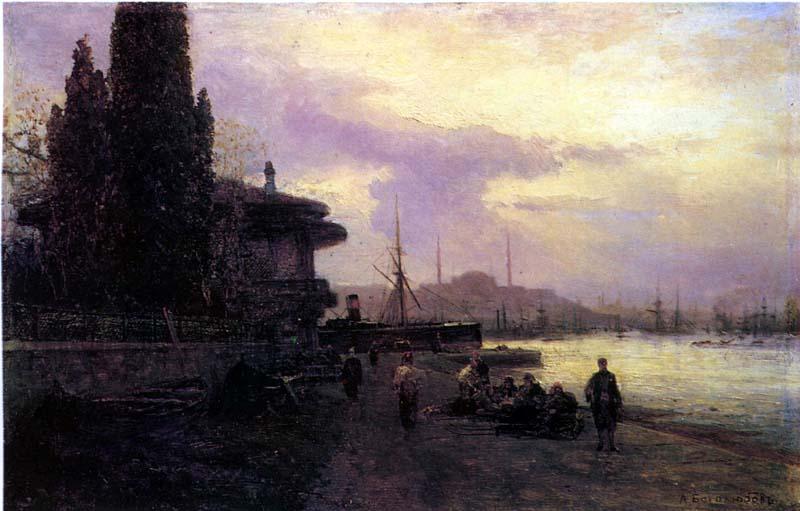 Embankment Of Constantinople — Alexei Petrovich Bogoliubov