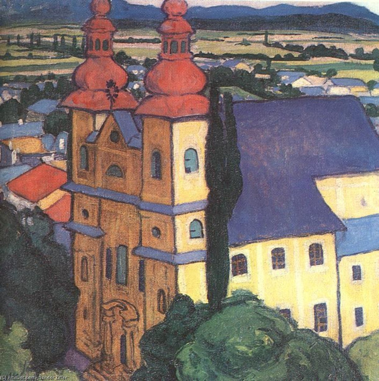 View Of Stephen's Tower — Sándor Ziffer