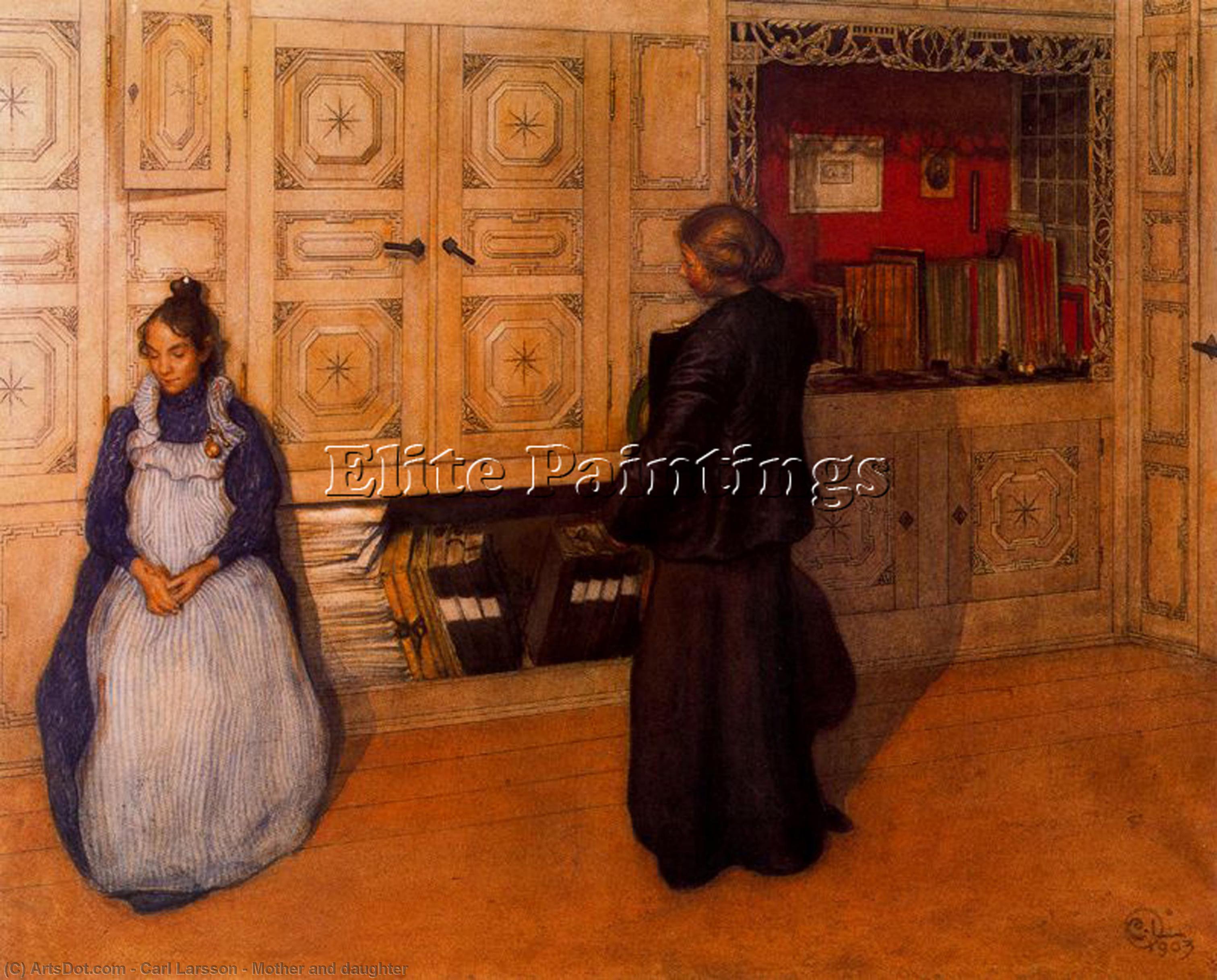 Mother And Daughter — Карл Ларссон