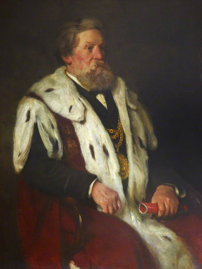 James Walls, Esq., Provost Of Dunfermline (1877–1883 1891–1894) — William Walls