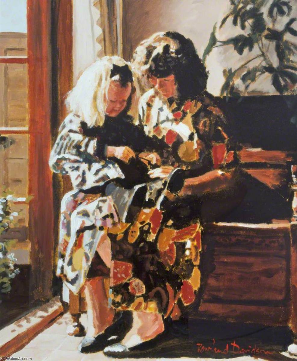 Woman And Child — Rowland Davidson