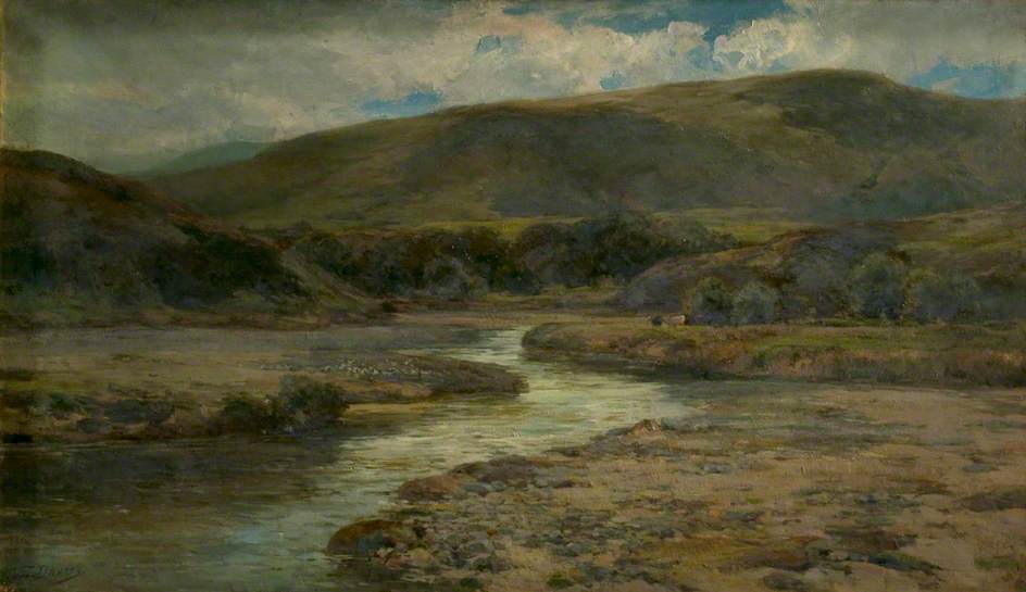 Landscape, Near Peel, Isle Of Man — George Edward Davis