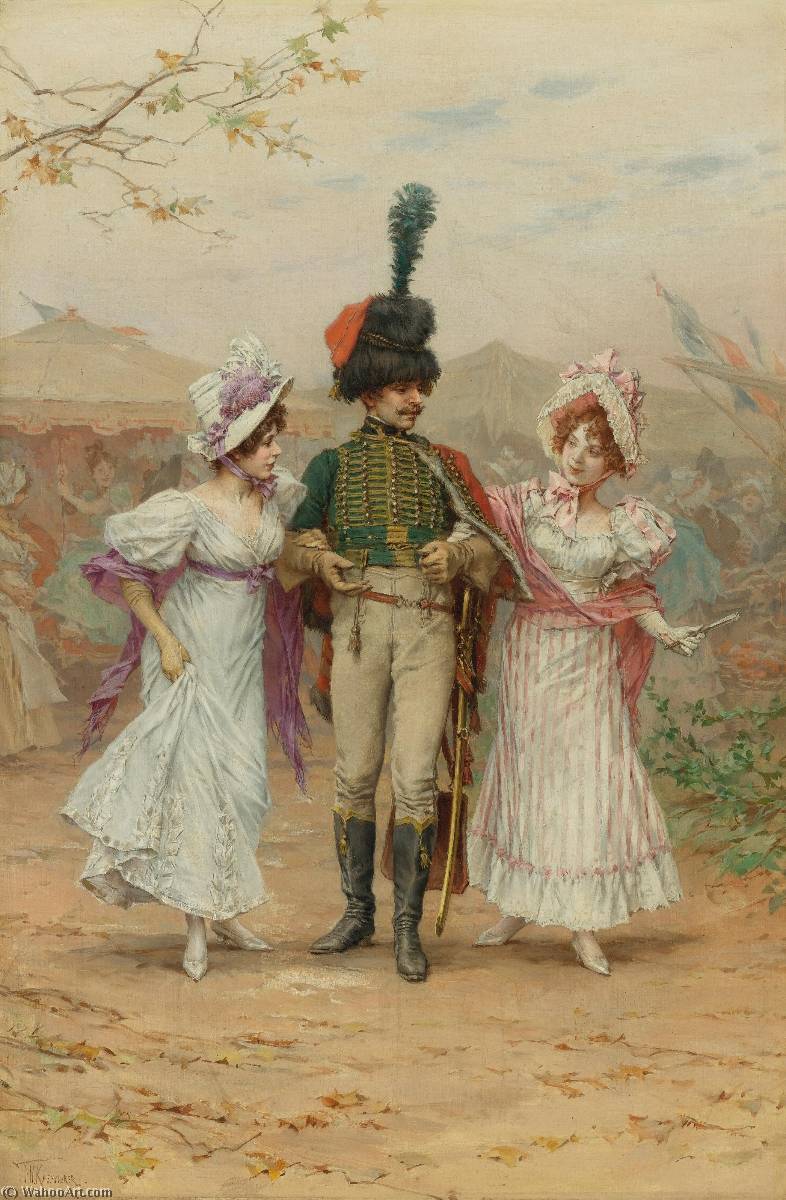 Two Strings To His Bow And The Fête At St. Cloud Two Works — Frederik Hendrik Kaemmerer