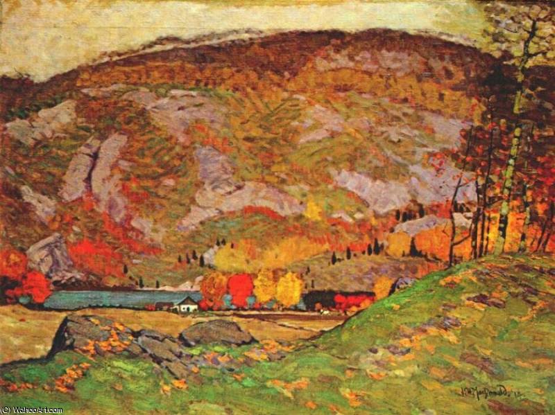 Laurentian Hilllside ) — Džejms Edvard Hervi Makdonald