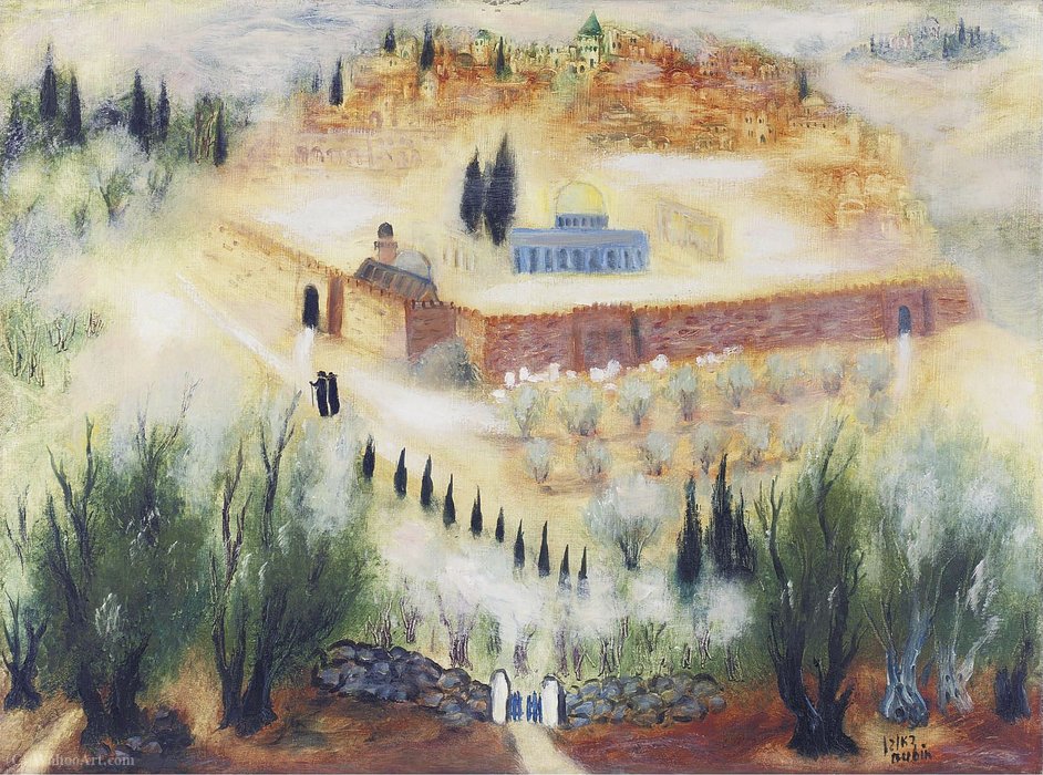 Jerusalem The Golden, (1972) — Reuven Rubin