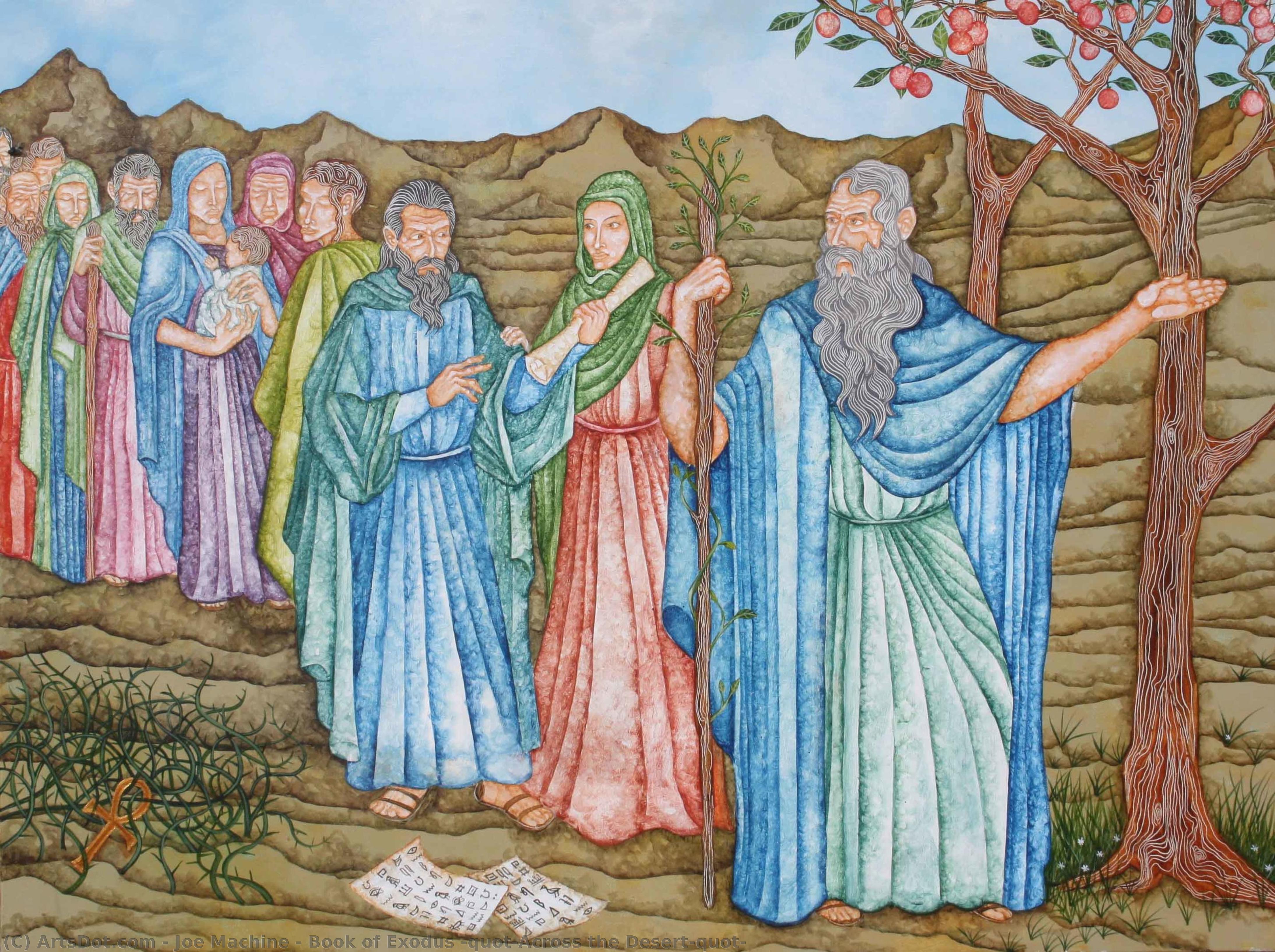 Book Of Exodus ^quot;across The Desert^quot; — Joe Machine