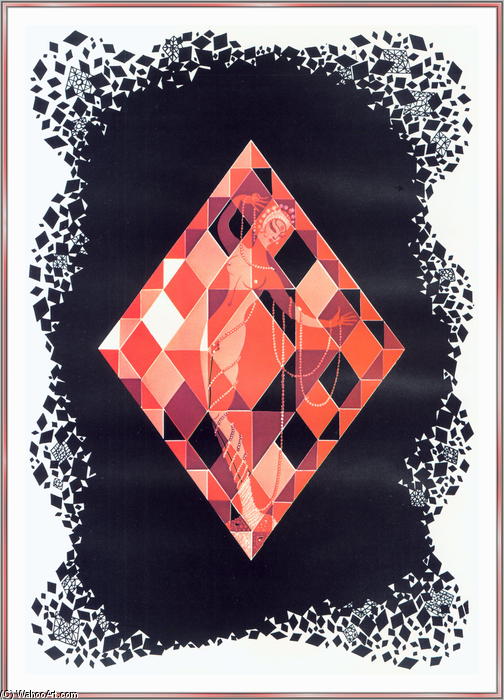 Ace Of Diamonds — Erté