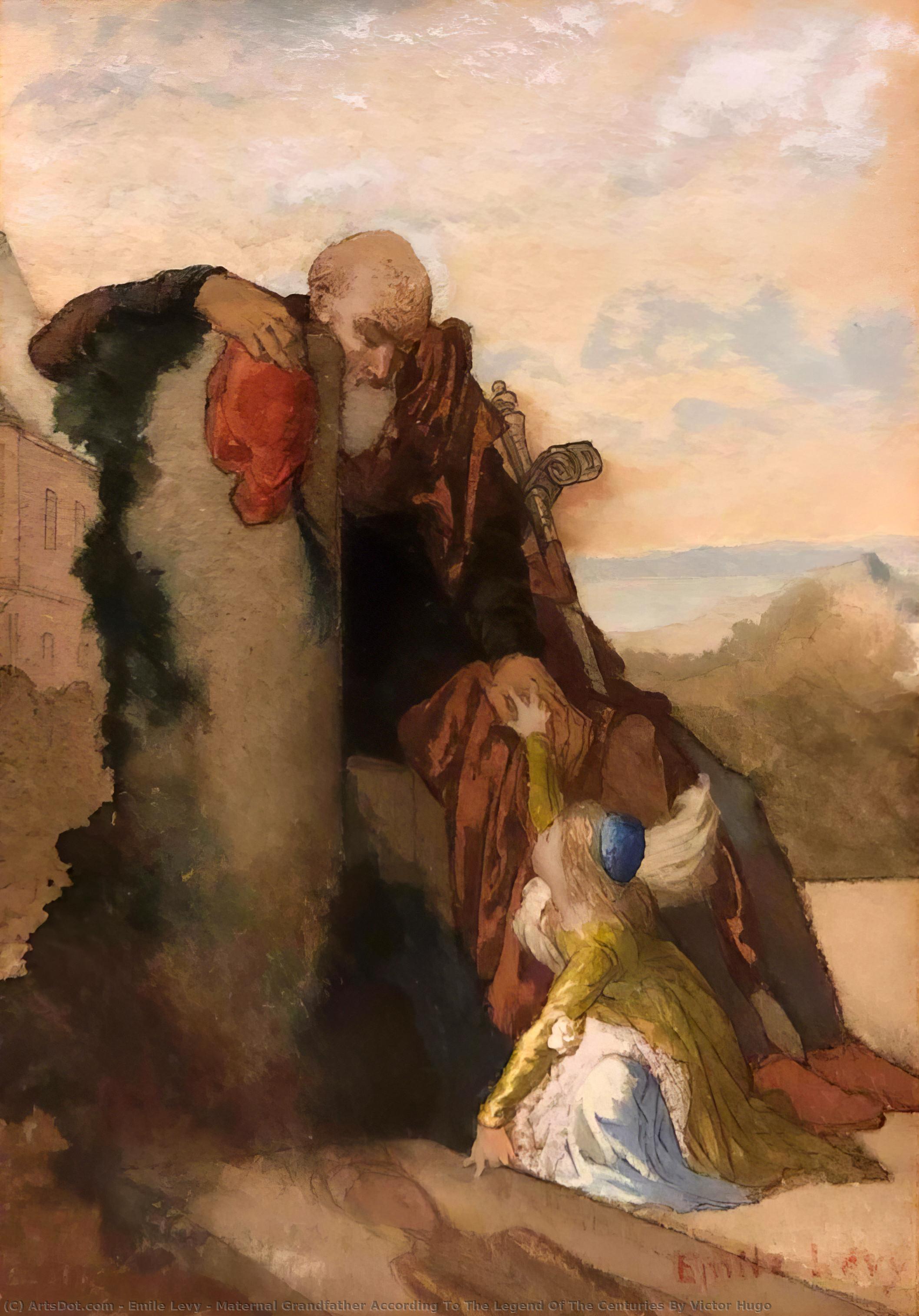 Maternal Grandfather According To The Legend Of The Centuries By Victor Hugo — Emile Levy