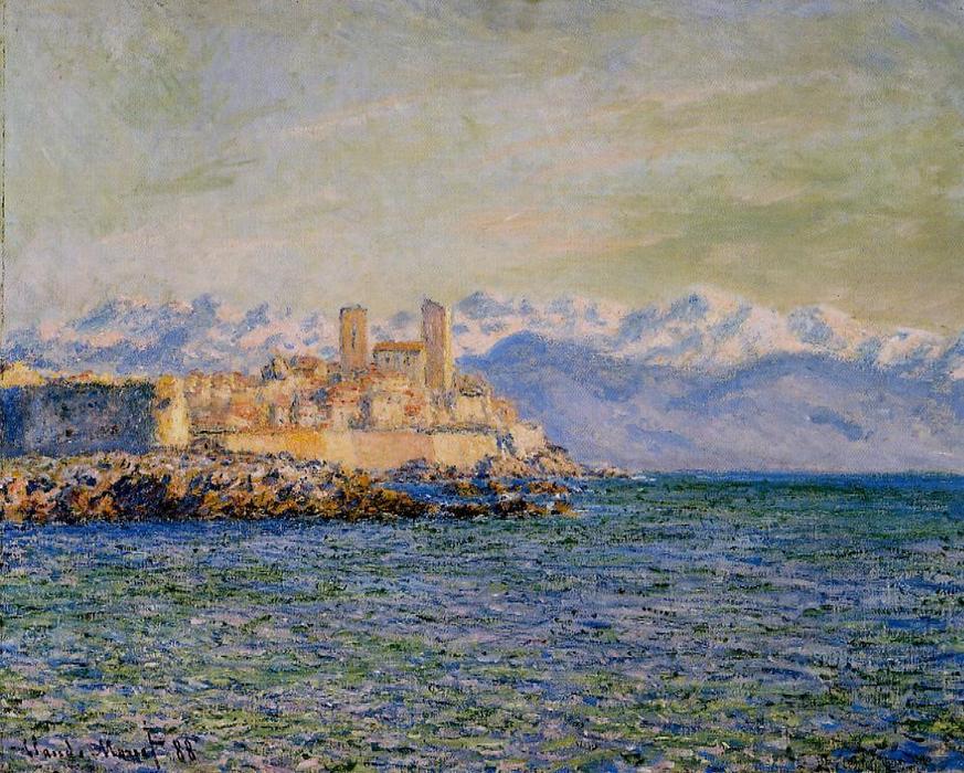 The Old Fort At Antibes (also Known As The Fort Of Antibes) — Claude Monet