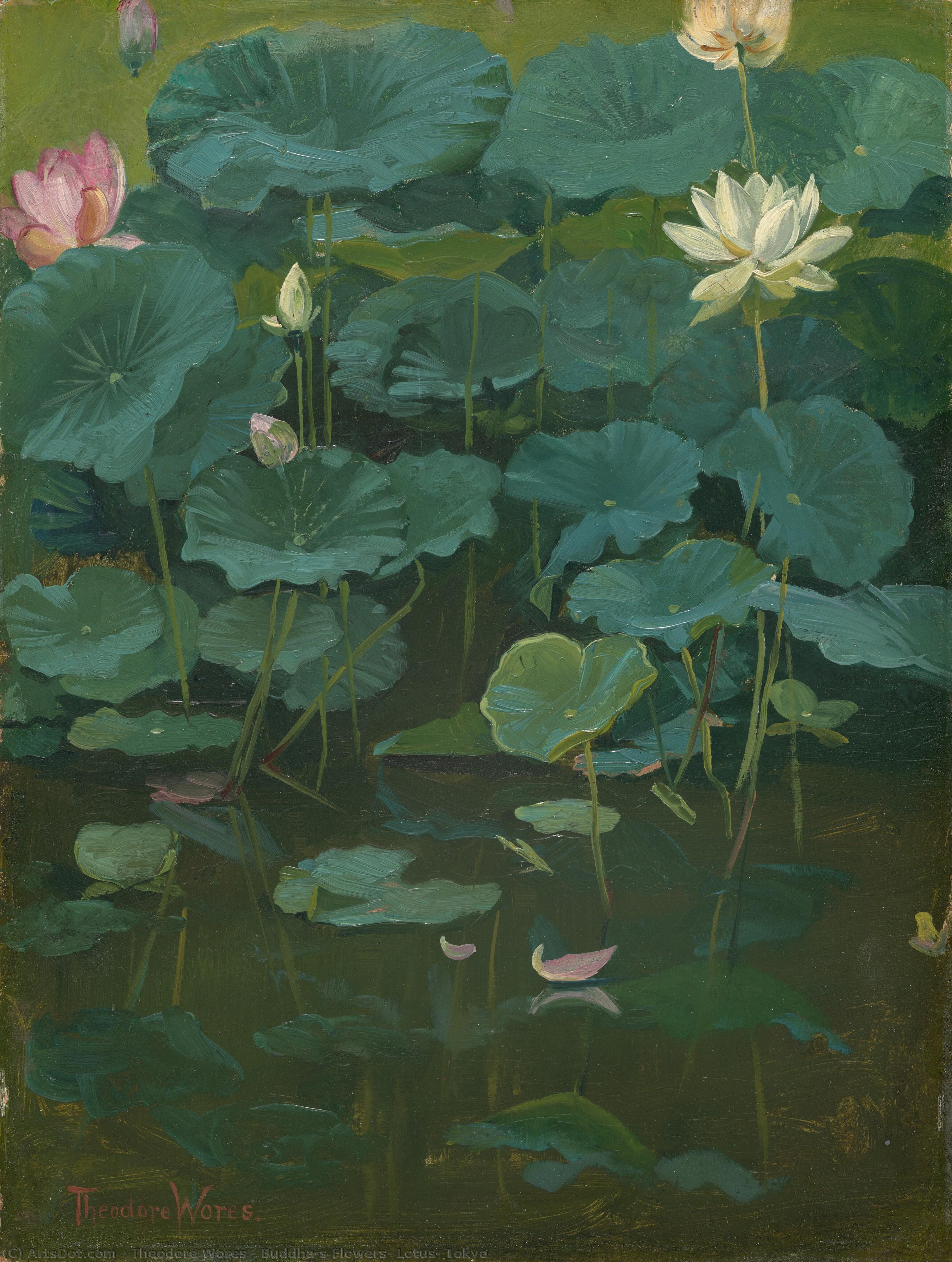 Buddha's Flowers: Lotus, Tokyo — Theodore Wores