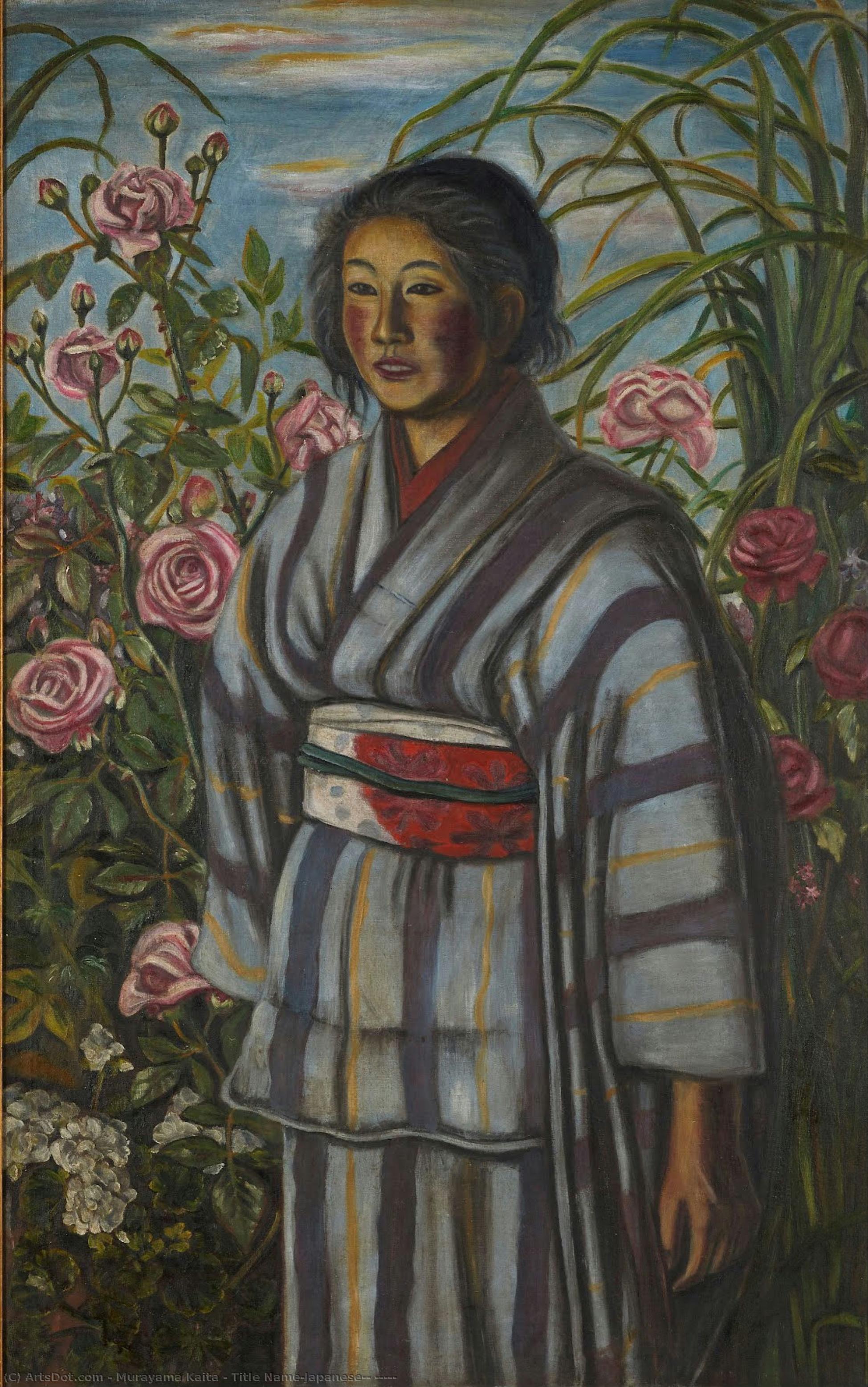 Title Name(japanese）: バラと少女 — Murayama Kaita