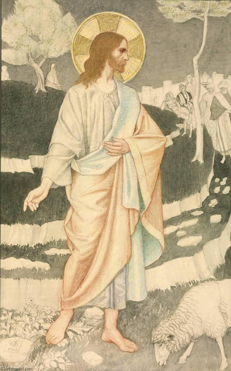 The Mount Of Olives — Joseph Edward Southall