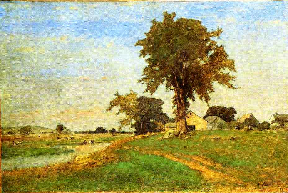 Old Elm At Medfield — Джордж Иннесс