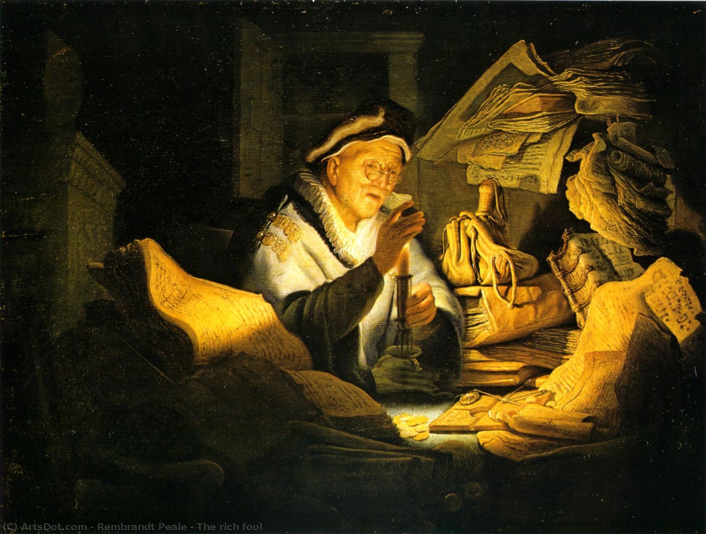 The Rich Fool — Рембрант Пил