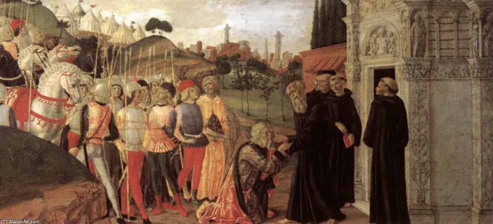 Three Episodes From The Life Of St Benedict — Neroccio De Landi