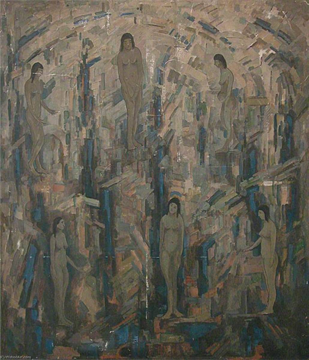 Six Nudes In A Landscape — Harry Phelan Gibb