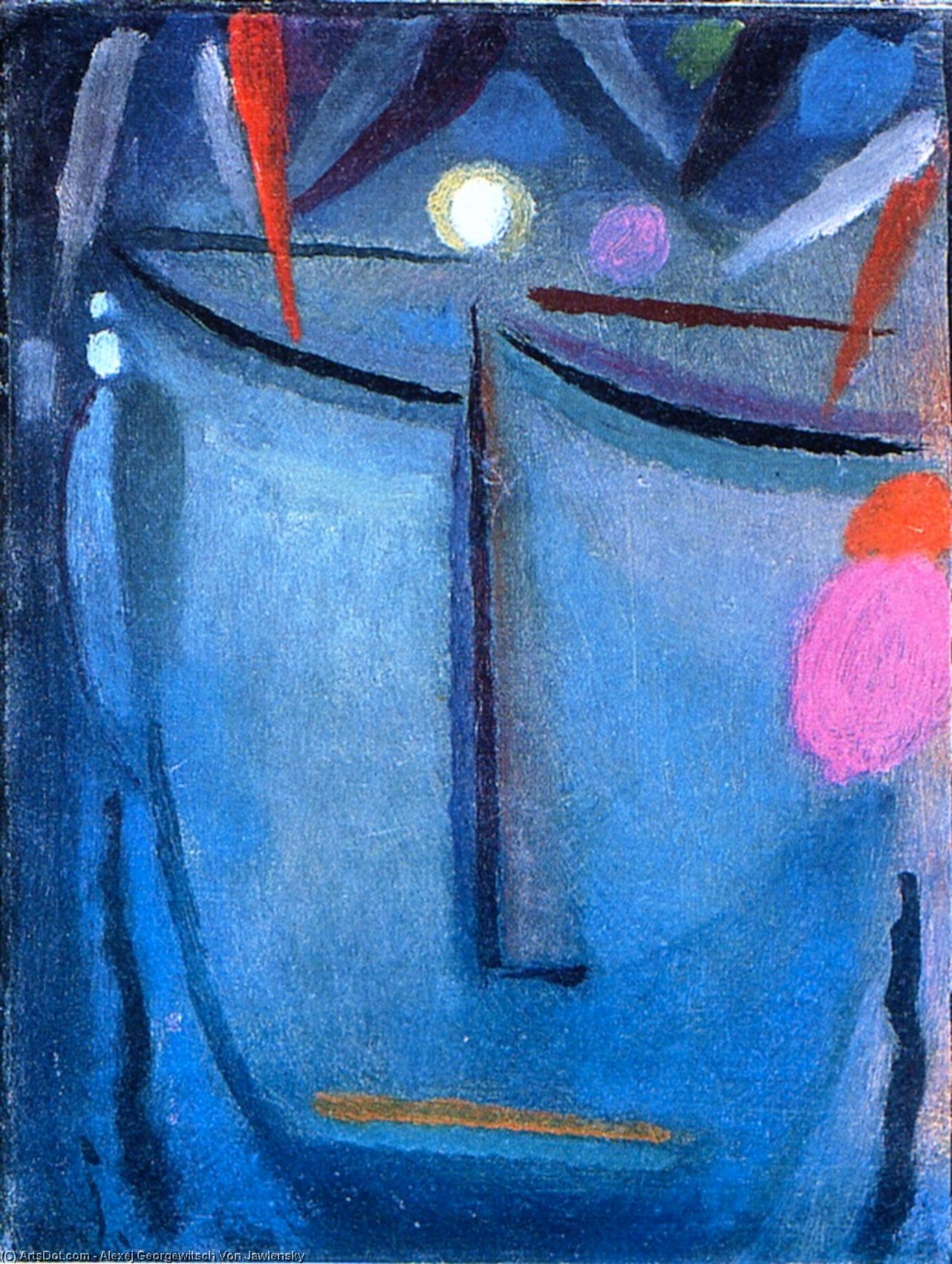 Savior's Face: Crown Of Thorns — Alexej Von Jawlensky