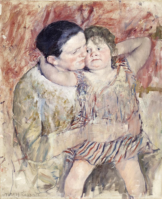 Woman And Child — Mary Stevenson Cassatt