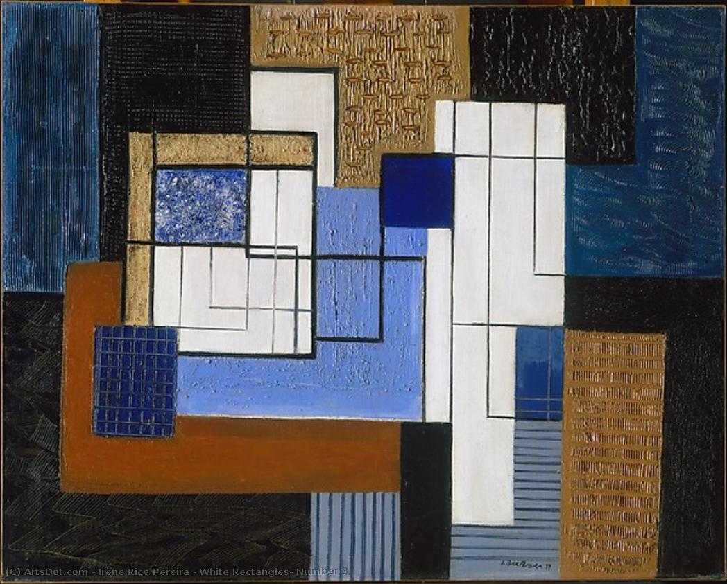 White Rectangles, Number 3 — Irene Rice Pereira