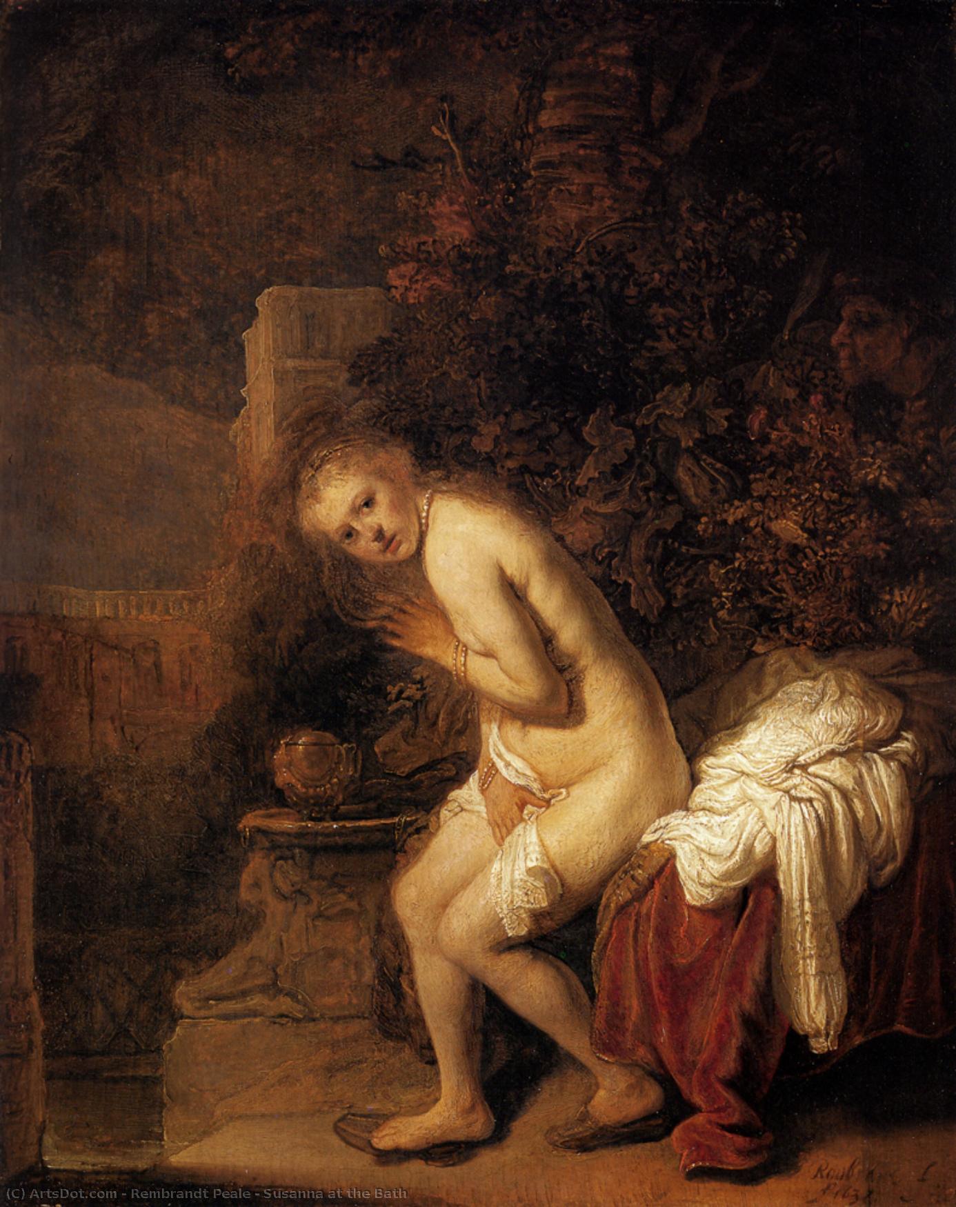 Susanna At The Bath — Rembrandt Peale
