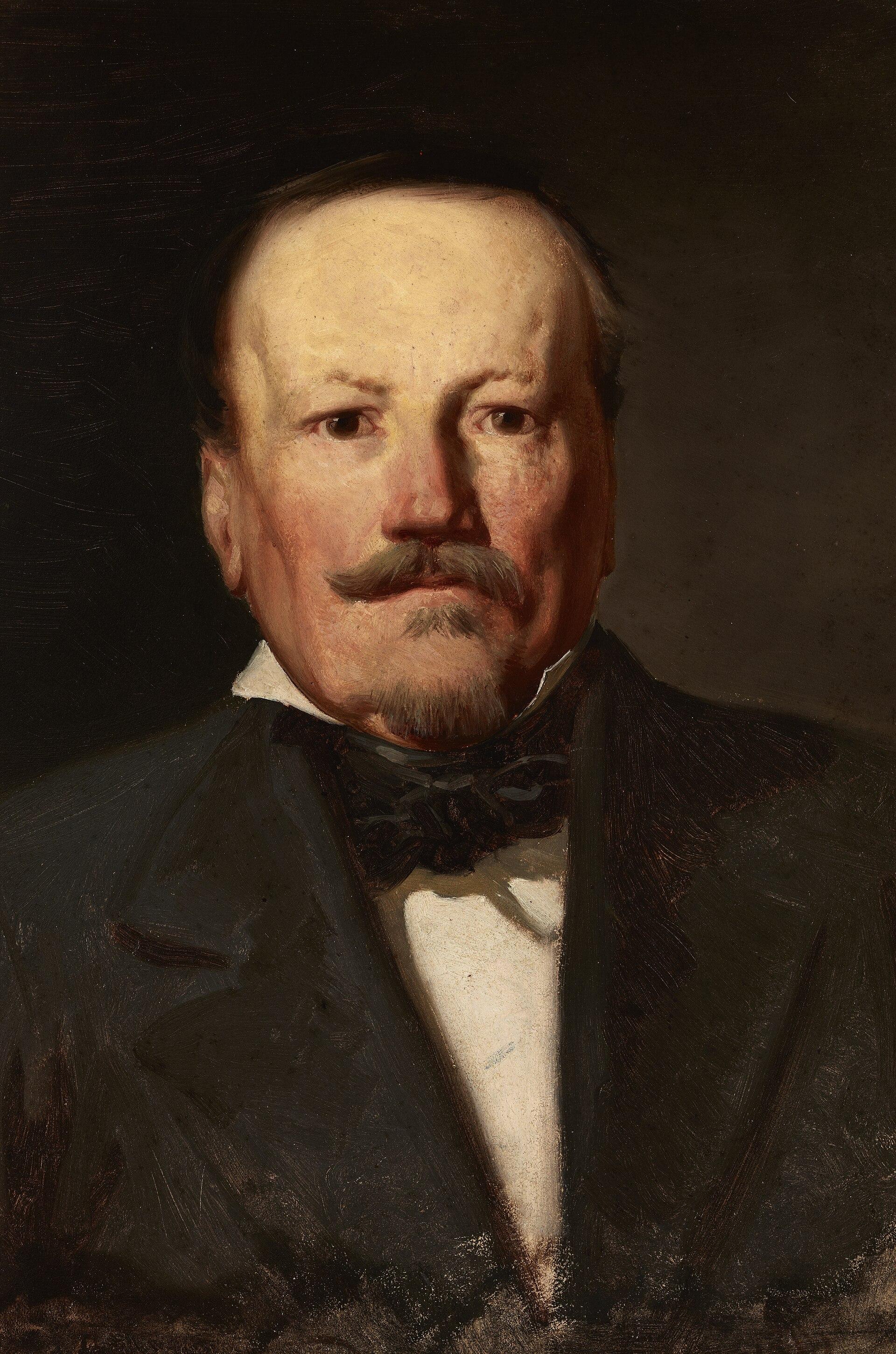 Portrait Of A Man — Grottger Artur (1837-1867)