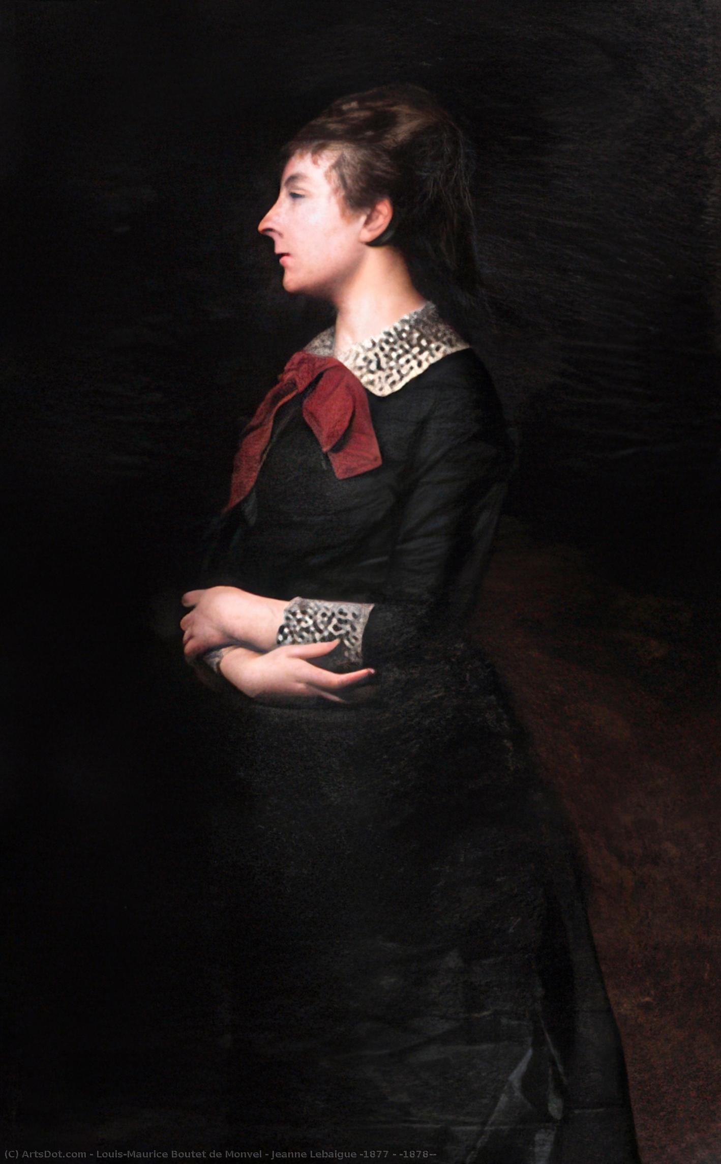 Jeanne Lebaigue (1877 - (1878)) — Louis-maurice Boutet De Monvel