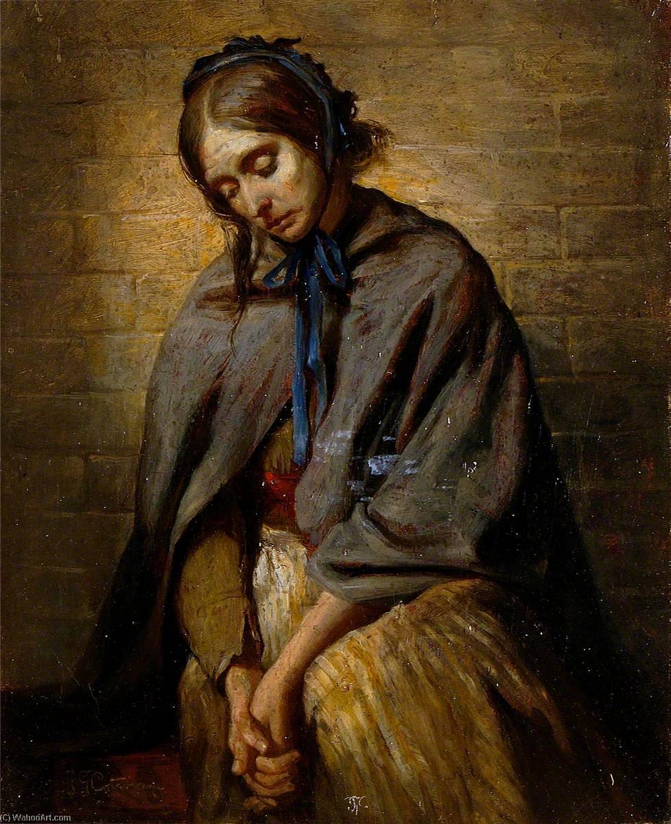 The Widow — Frederick George Cotman