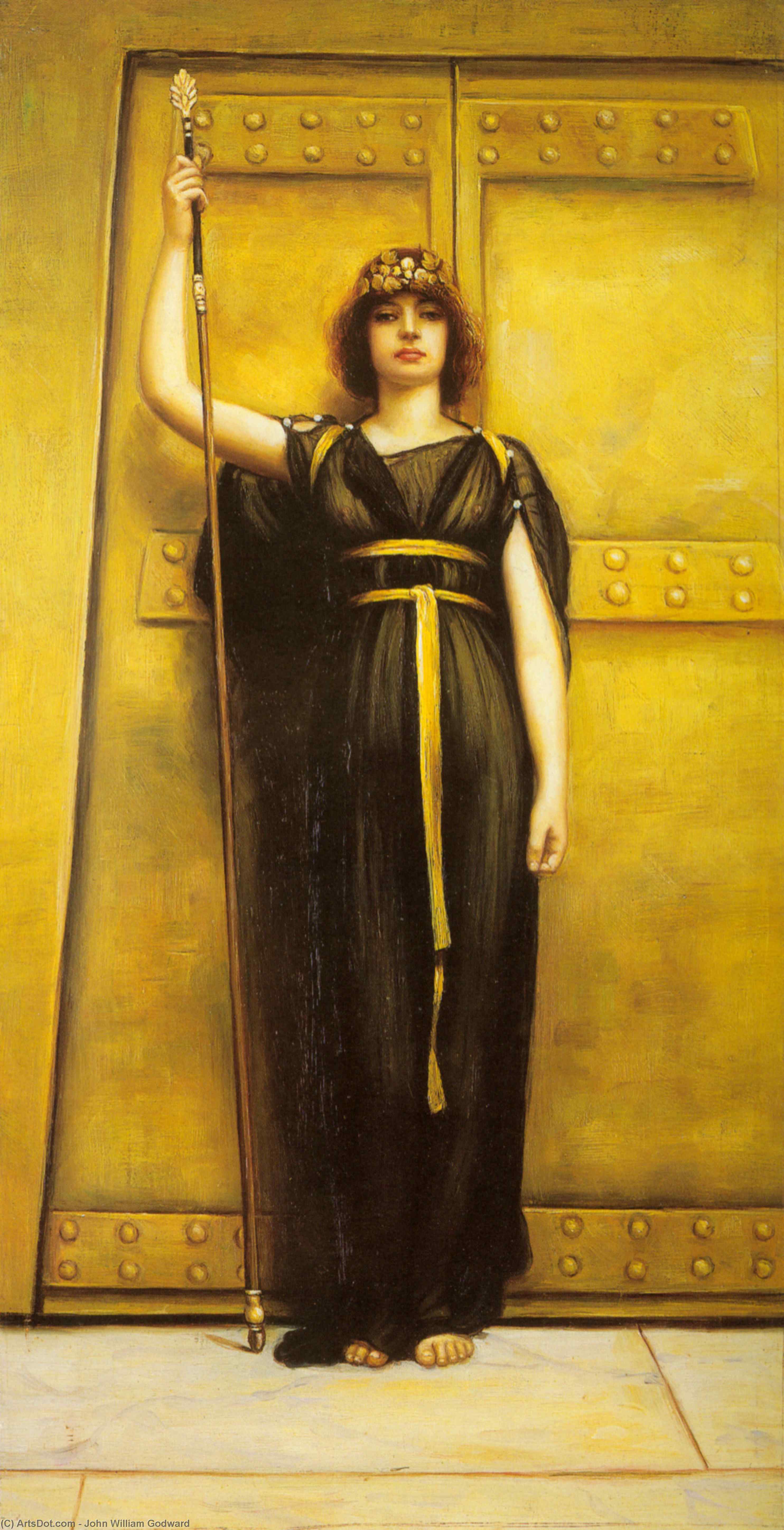 The Priestess — R.b.a John William Godward