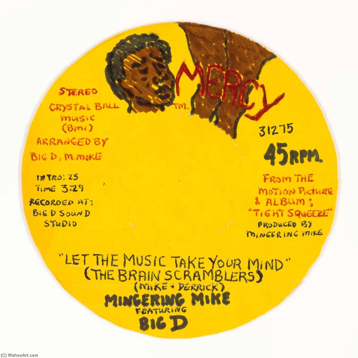Mercy Let The Music Take Your Mind — Mingering Mike