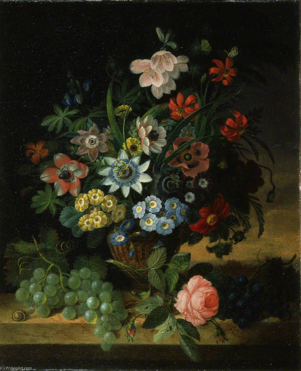 Flowers And Fruit — James Sillett